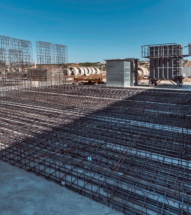 Armaduras pasivas para hormigón armado y hierro en Oroso